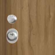 bezpečnostní dveře v dekoru dub přírodní